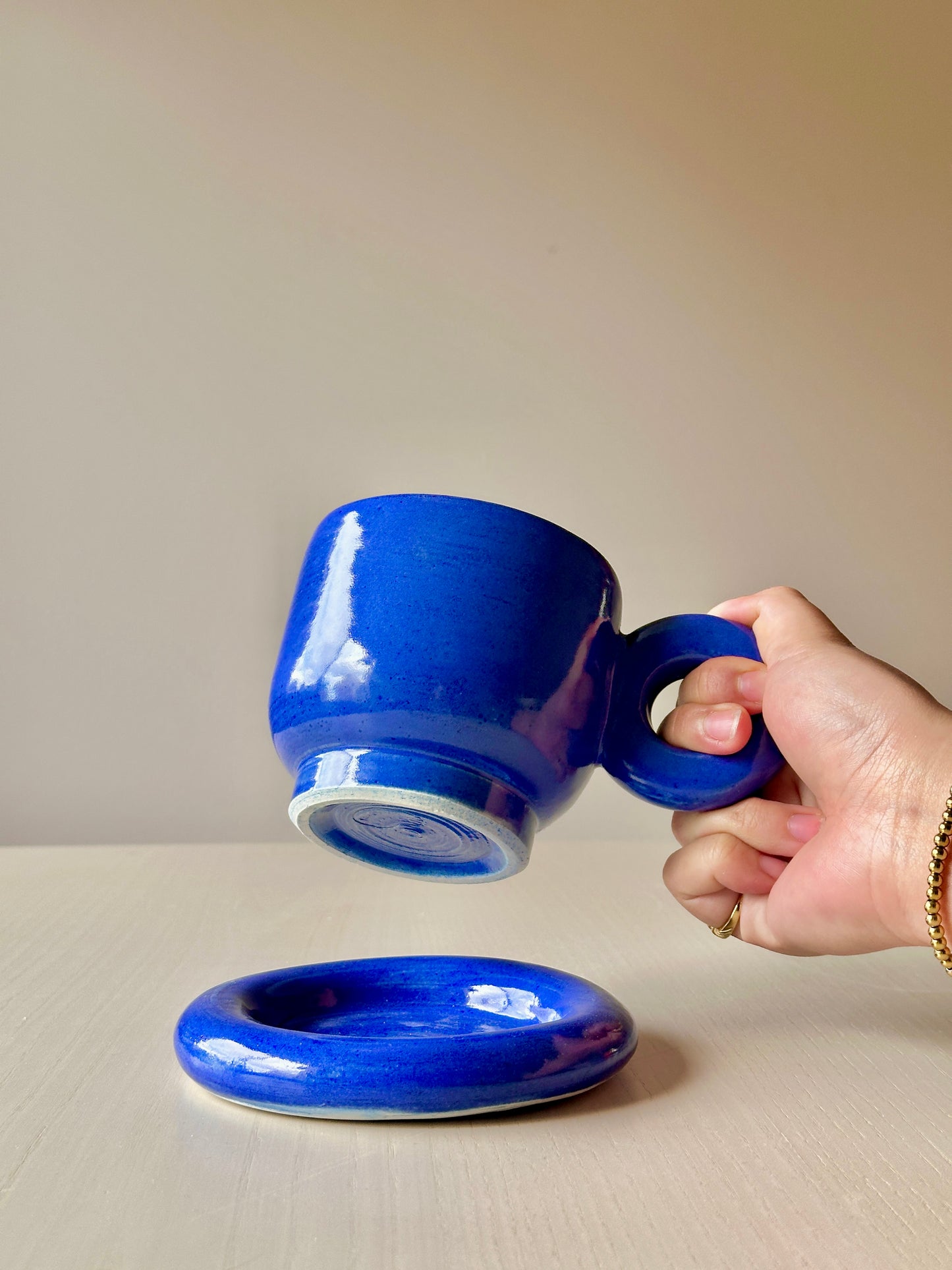 cobalt blue cup