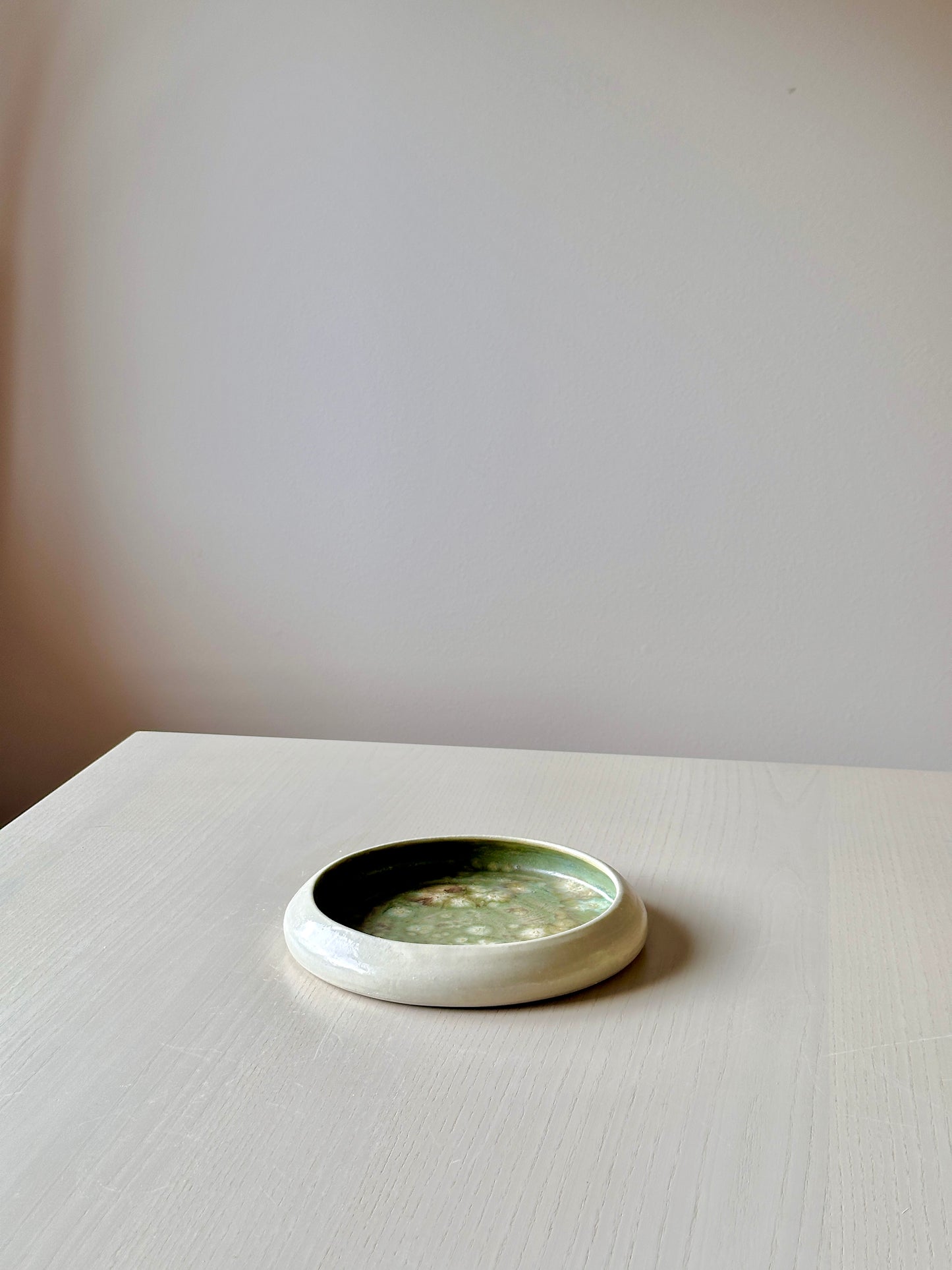 chartreuse bubble plate